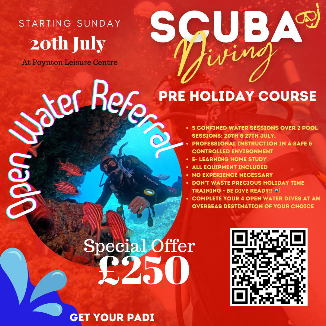 Open Water REFERRAL OFFER | PADI