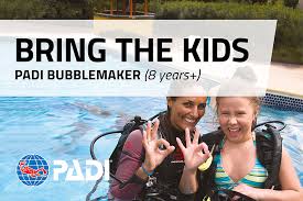 PADI BUBBLEMAKER FOR 8-10 YEAR OLDS