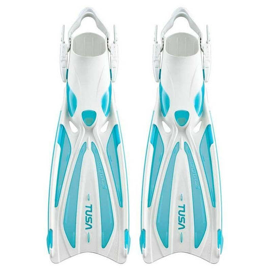 M Tusa Blue & White Solla SF-22 Dive Fins