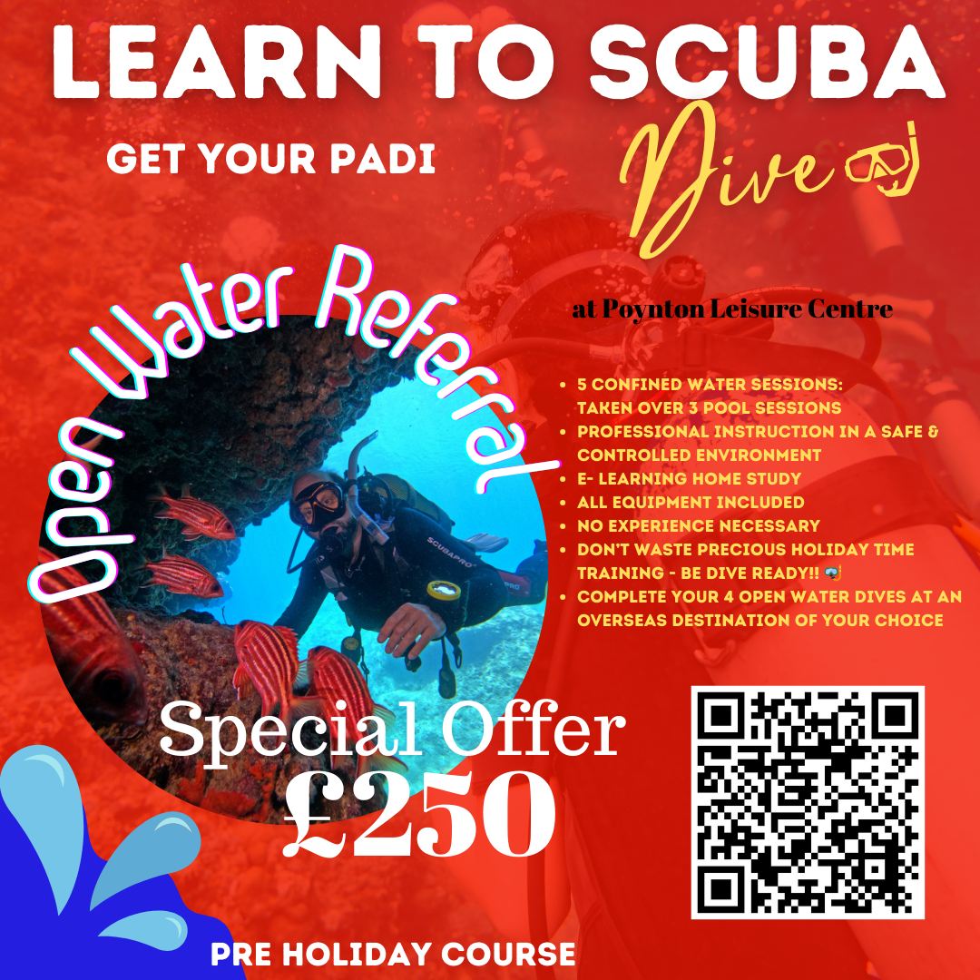 Open Water REFERRAL OFFER | PADI