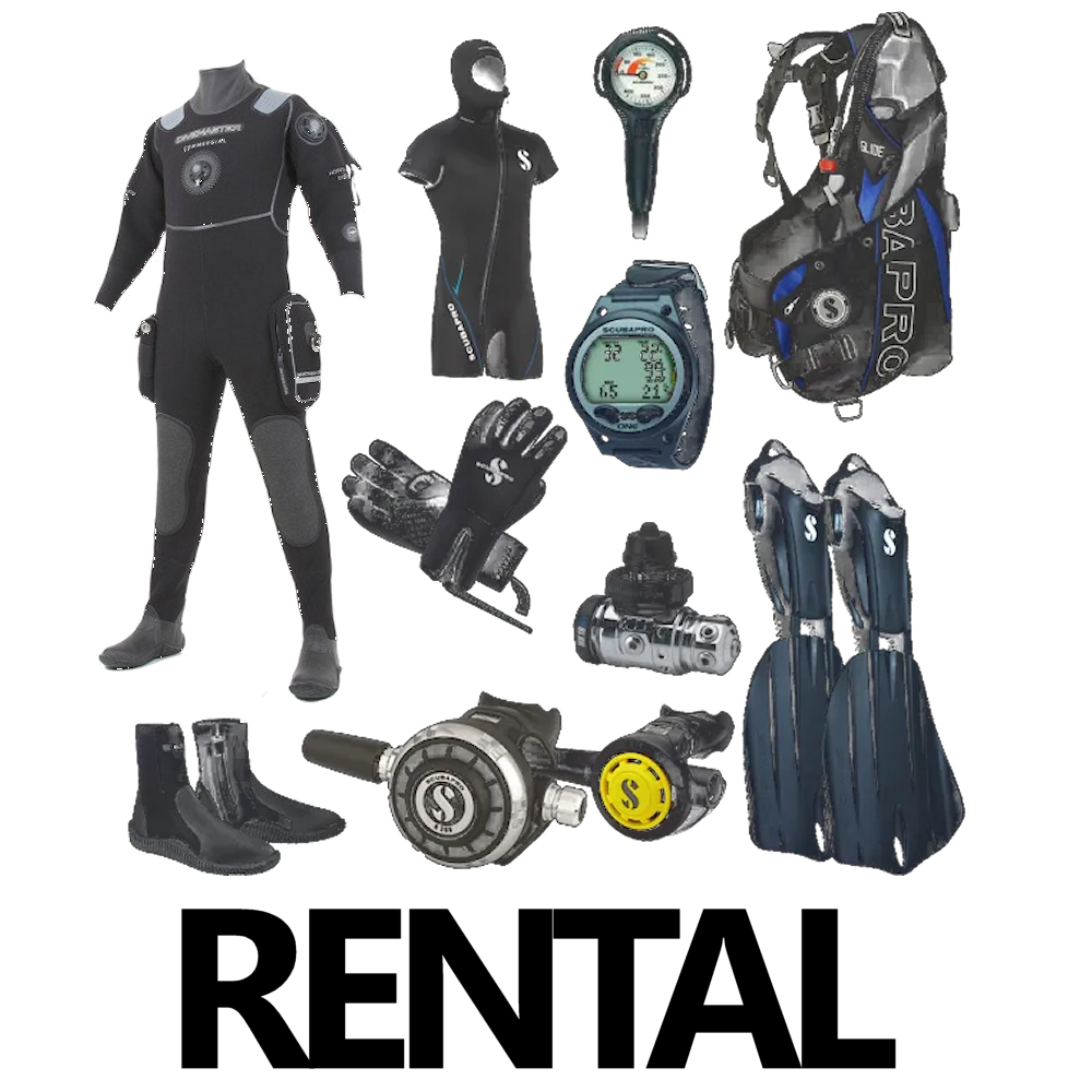 Drysuit & Full Kit | Rental